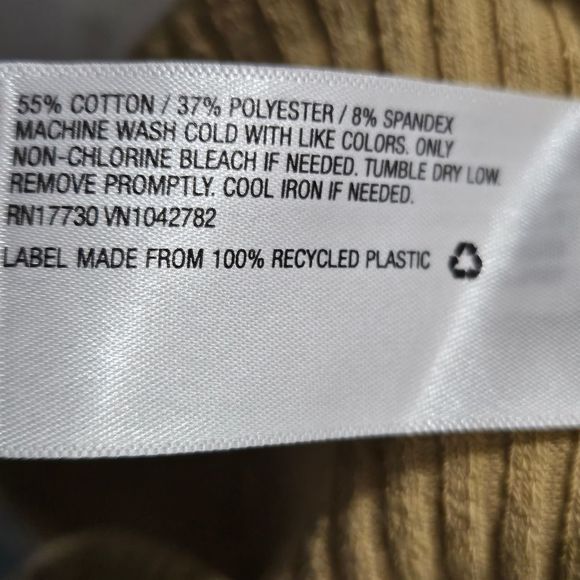 Ava & Viv Mustard Brown Sleeveless Top Size 3X - Picture 4 of 4